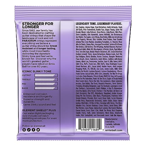 Ernie Ball Ultra Slinky Paradigm Electric Guitar Strings 10-48 (P02017)