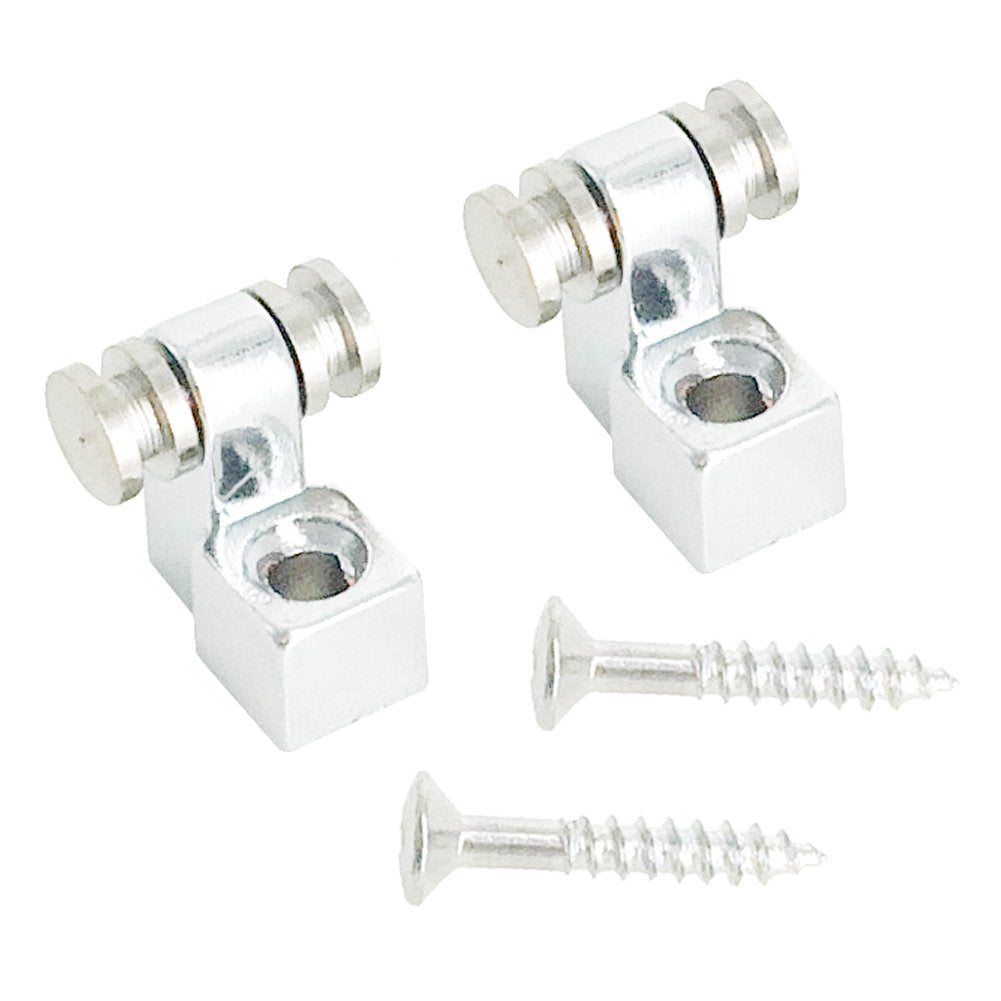 Greenten Chrome Roller String Trees Retainers,String Guides With Screws Replacement,(1 Pair)1