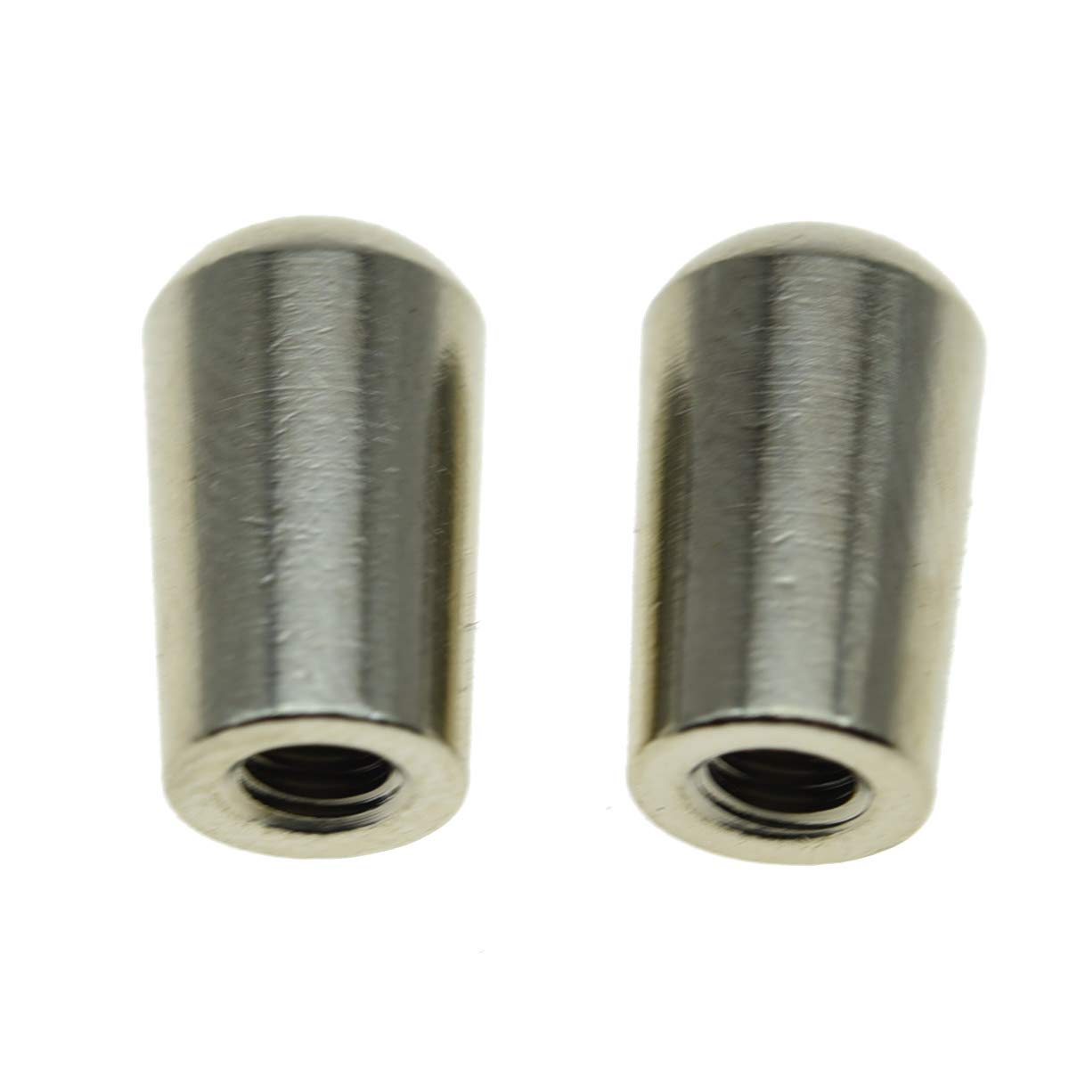 KAISH M3.5&M4 Nickel Metal LP Guitar 3 Way Toggle Switch Tip Pickup Switch Knob for Epi Les Paul