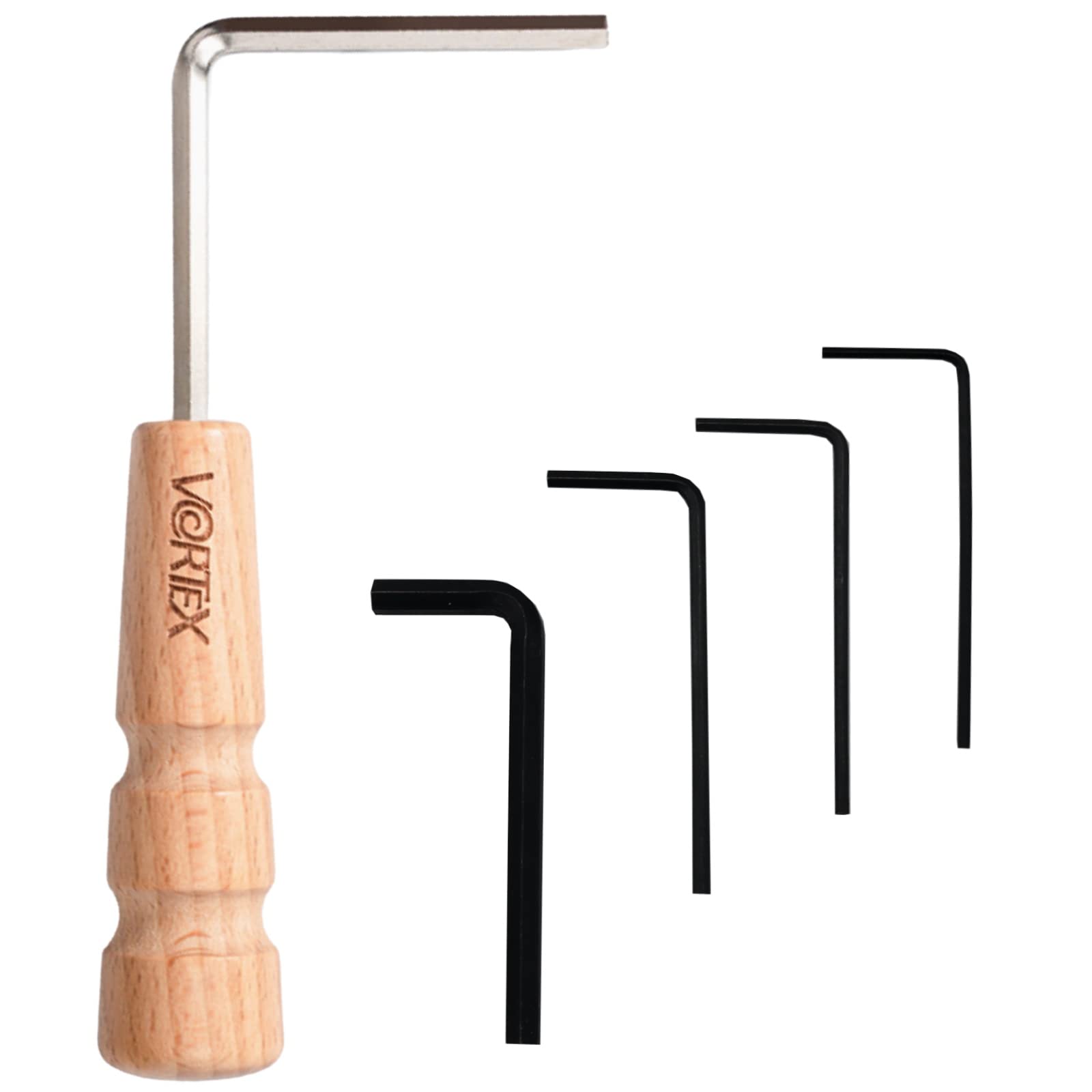 5Pcs Guitar Truss Rod Allen Wrench Set Guitar Repair Tool Kit Repair Wrench For Most Guitar Bass Neck, Bridge, Truss Rod, Knob,