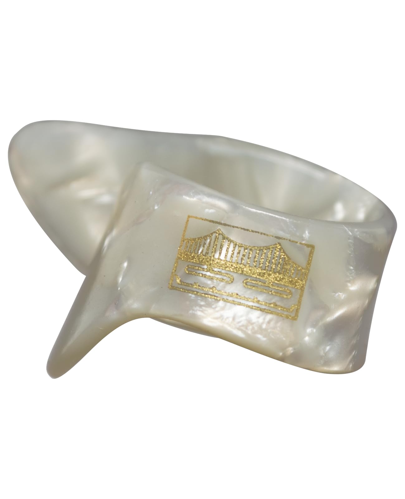 Golden Gate GP1-GP8 Thumb & Finger Pick Pack - Stainless Steel/Pearloid - Large/Extra Thick