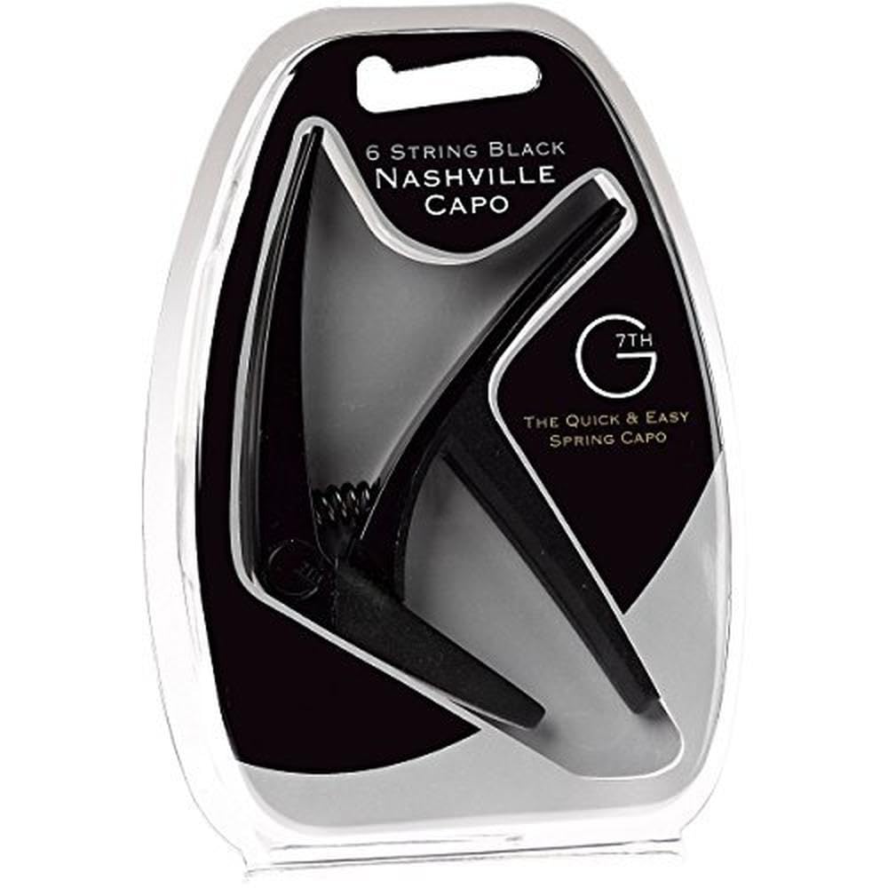 G7th Nashville Series Guitar Capo (C21022),Black