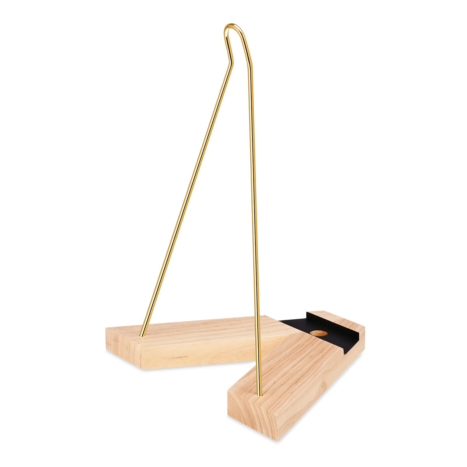 Sunyin Electric Guitar Stand Bass Stand Wooden Floor Stand For Bass And Electric Guitar Minimalism Removable And Collapsible Oak