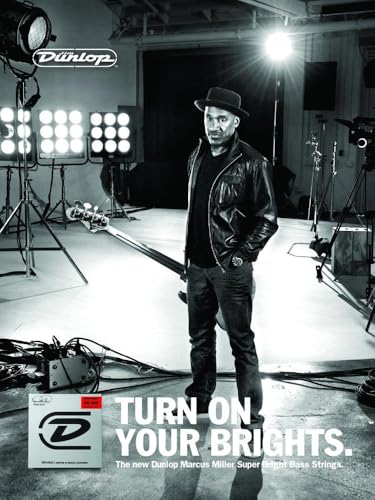 Jim Dunlop Dunlop DBMMS45105 4/Set Marcus Miller Super Bright Stainless Steel Bass Strings Medium (.045.105) (38440450541)