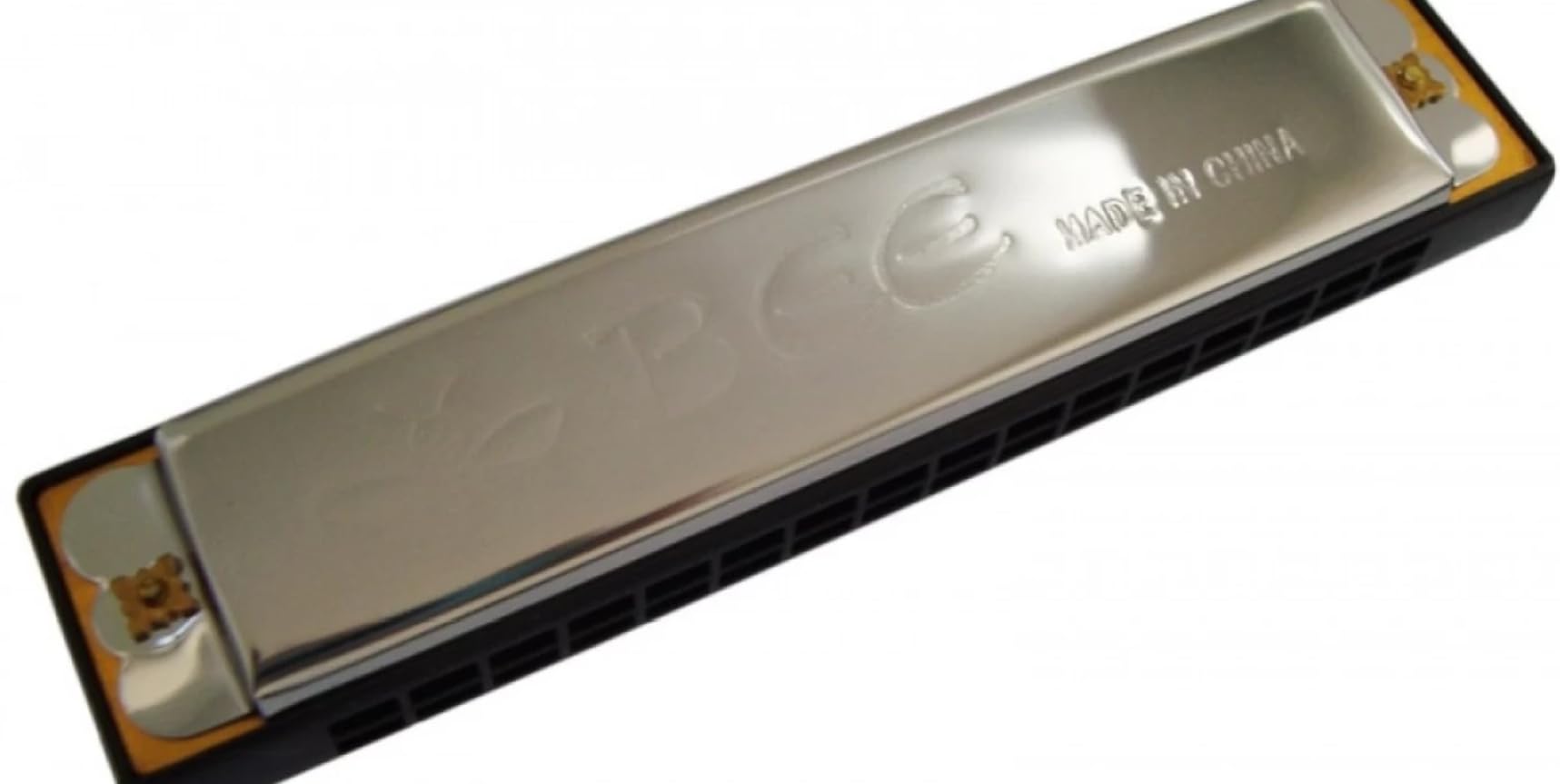 Bee Ls Mo 01 Harmonica 24 Holes, Silver