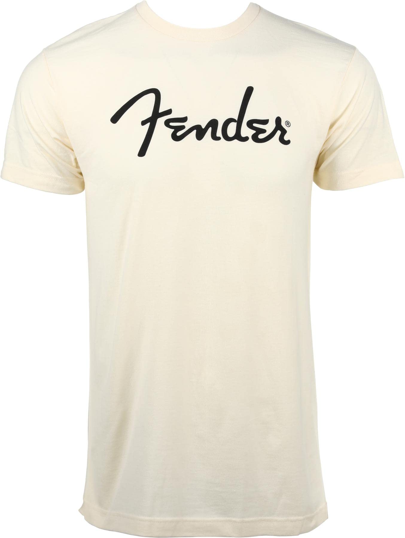 Fender Spaghetti Logo T-Shirt, Olympic White, Xl