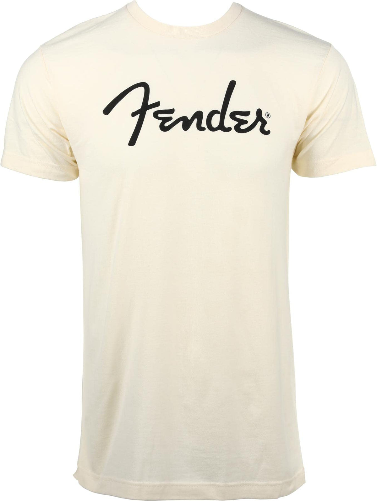 Fender Spaghetti Logo T-Shirt, Olympic White, S