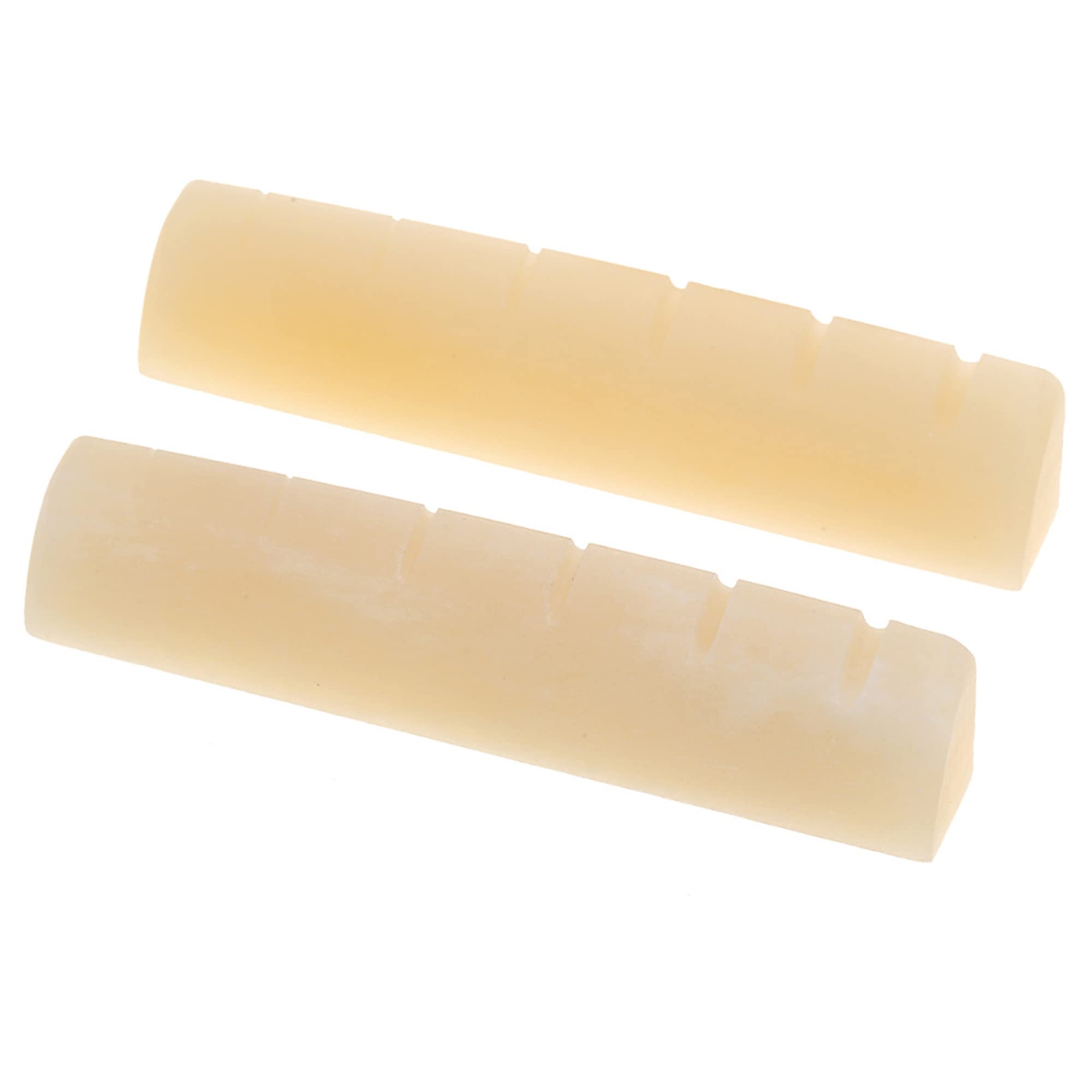 Musiclily Pro 43.99mm Slotted Guitar Unbleached Bone Nut for 6 String Epiphone Les Paul Pre-2014 Electric/Acoustic Guitar (Set o