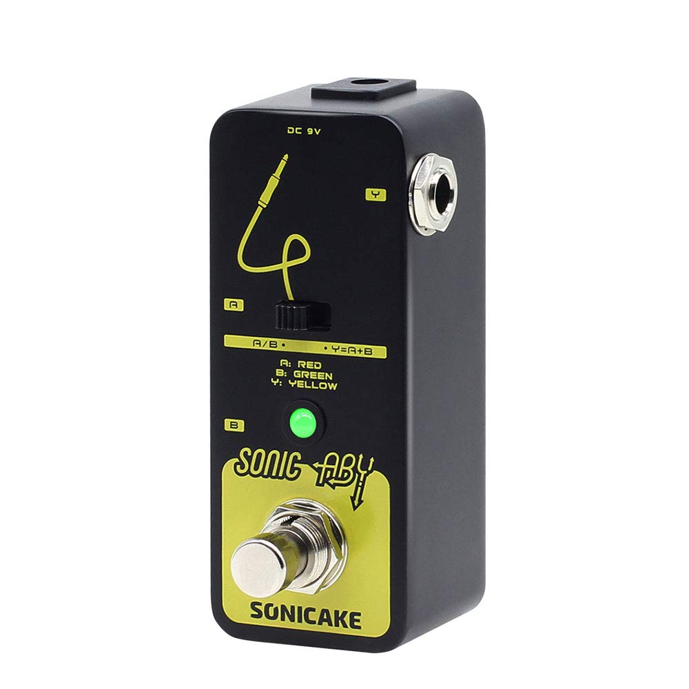 Sonicake Sonic Aby Box Line Selector Ab Switch Aby Pedal Mini Guitar Effect Pedal True Bypass