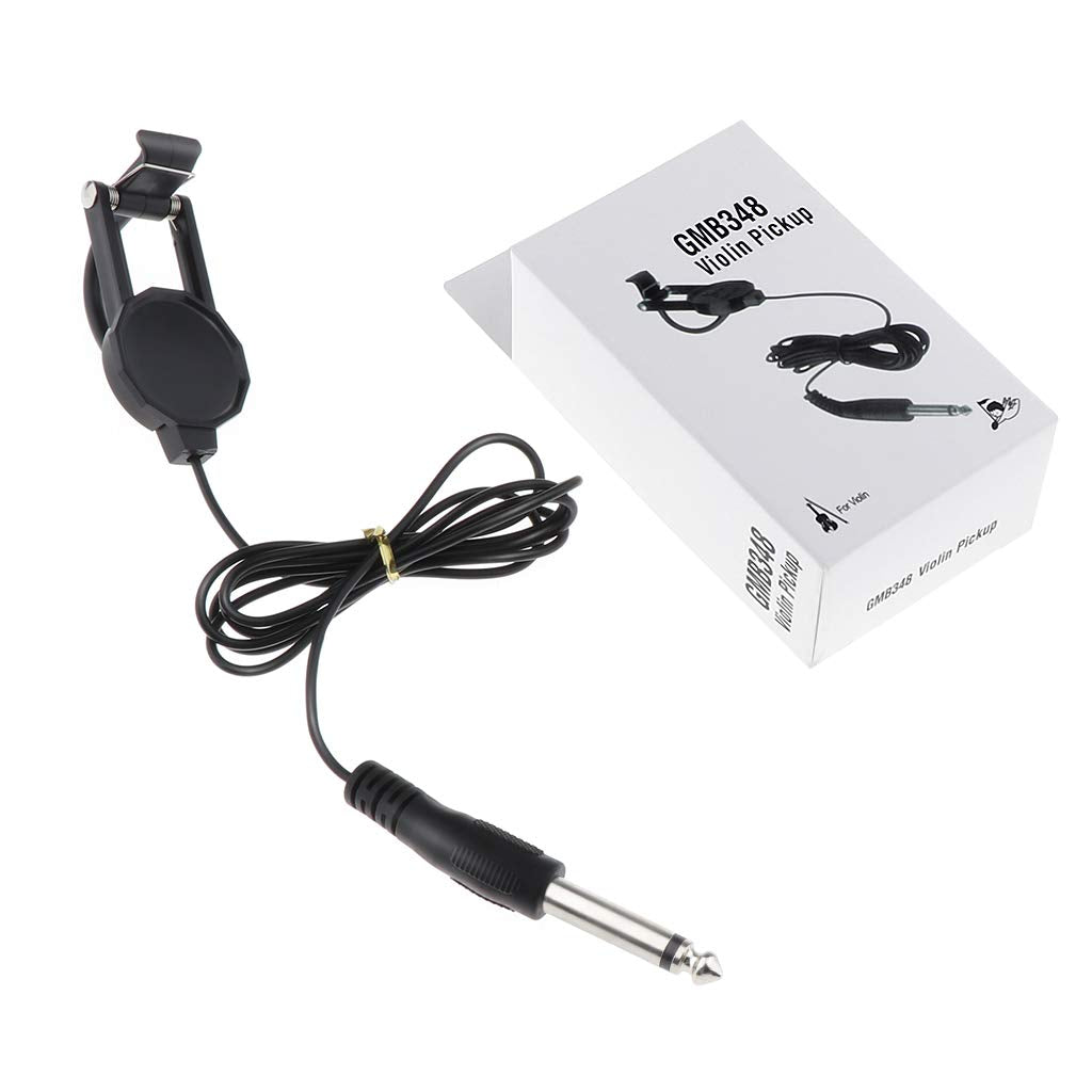Alnicov Violin Pickup Wcp-60V Clip-On Pickup For Violin With 1/4 Jack