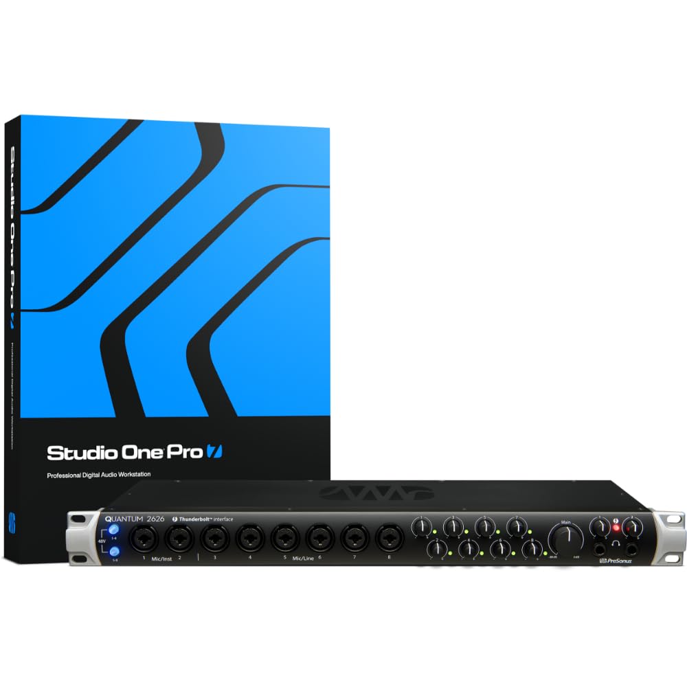 PreSonus Quantum 2626 with Studio One Pro Software