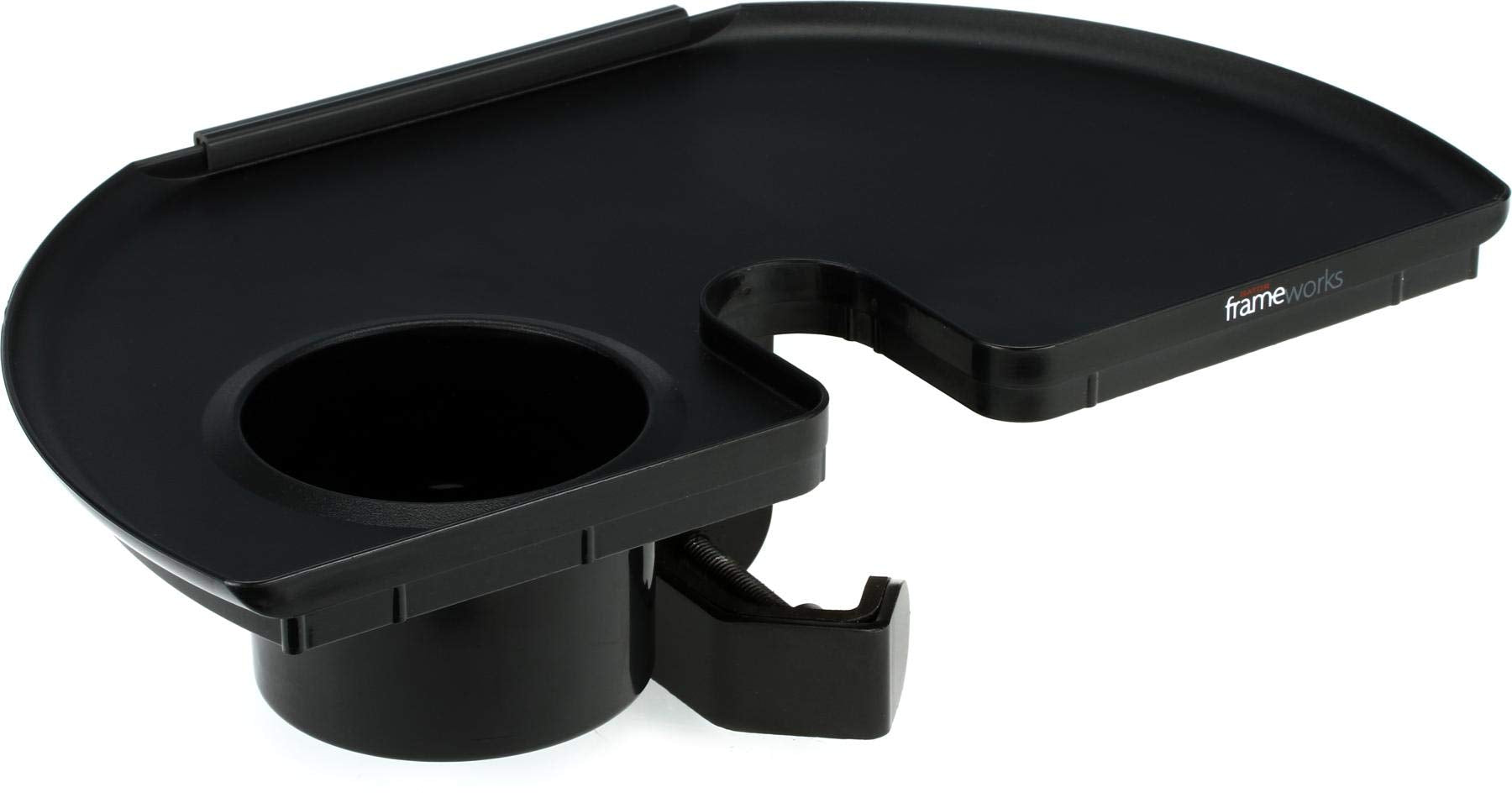 Mic Stand Accessory Tray with Drink Holder