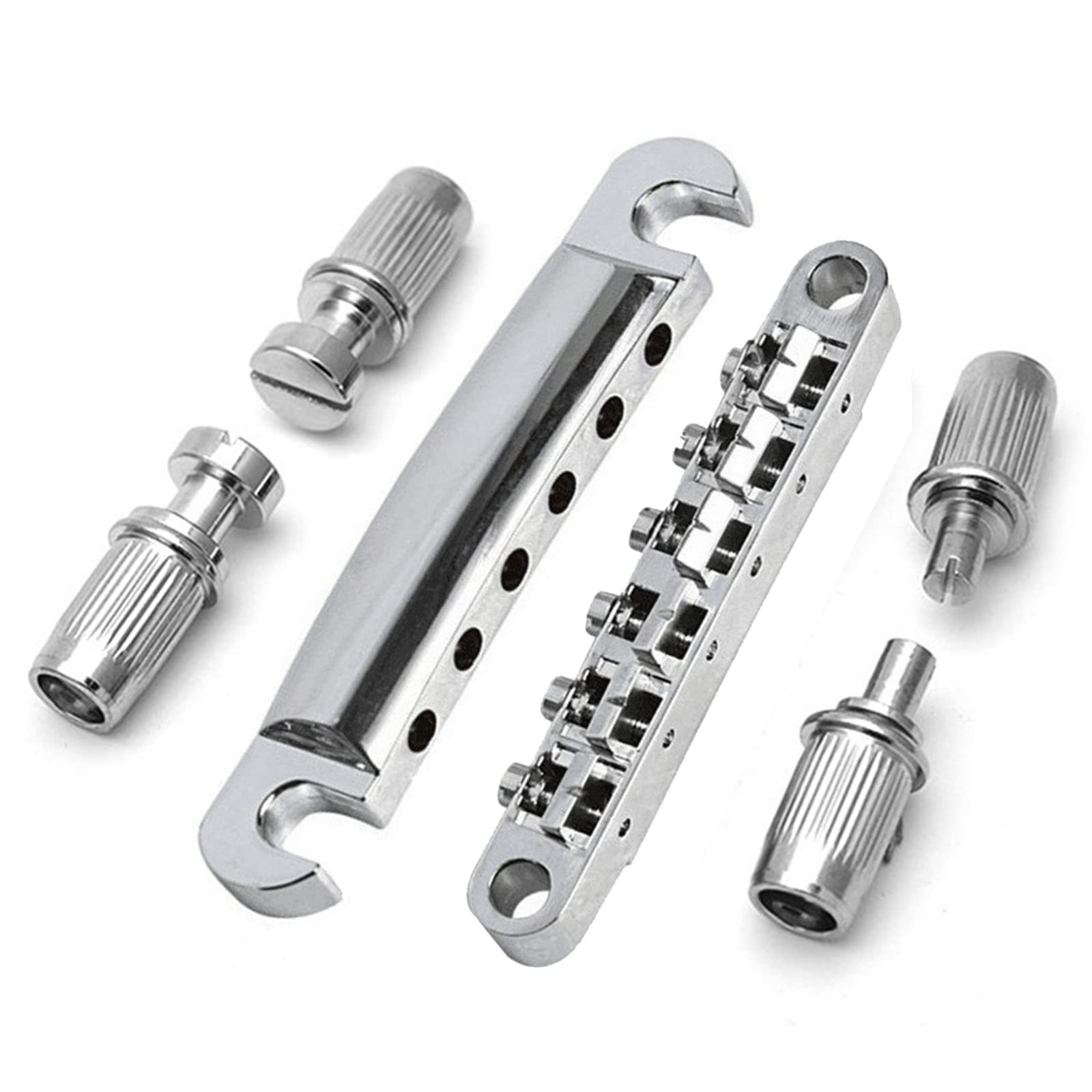 Electric Guitar Tune-O-Matic Tailpiece Bridge Set W/Studs Mounting Accessories Fit For Epiphone Les Paul Replacement Parts
