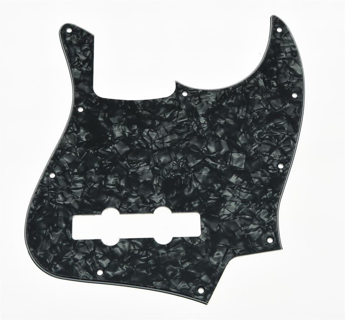 Dopro Jazz Bass J Bass Pickguard for USA/Mexican 4 String FD Jazz Bass Black Pearl