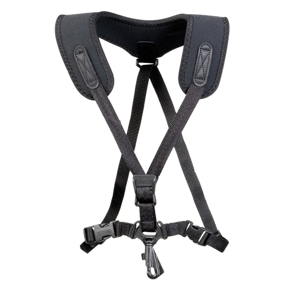Neotech Saxophone Super Harness - Junior - Loop Attachment Saxophone Strap - Comfortable Neoprene Saxophone Harness - Marching B
