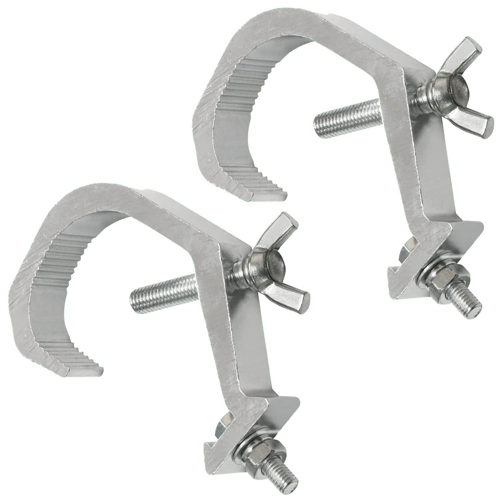 2Pack Clamps For Lights Stage Lighting Equipment & Accessories, Lighting C Clamp Dj Light Pole Clamp Truss Clamp, Half Coupler H
