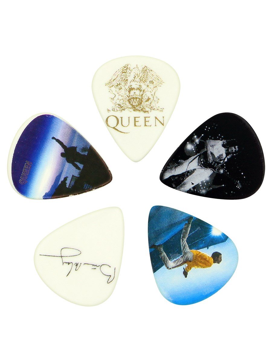 Queen Guitar Plectrums - Pack of 5