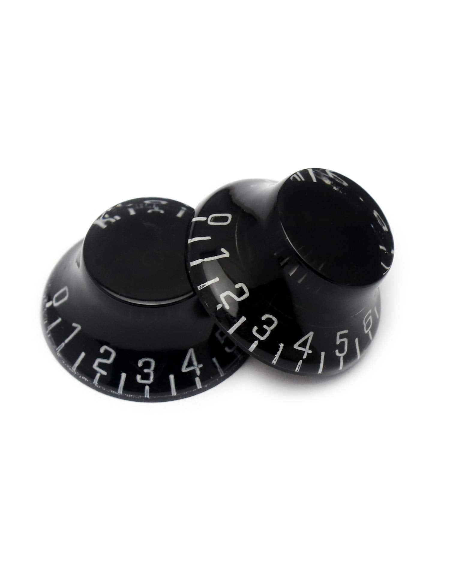 Metallor Electric Guitar Top Hat Knobs Speed Volume Tone Control Knobs Compatible with Les Paul LP Style Electric Guitar Parts R