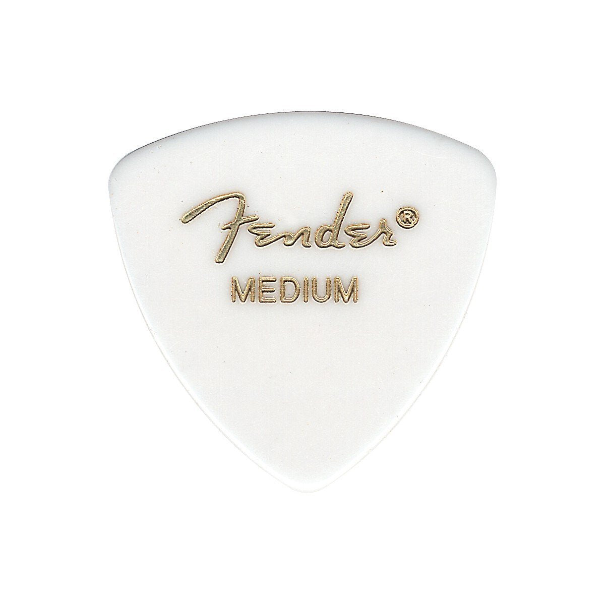 Fender Classic Celluloid Guitar Picks 346 Shape, White, Heavy, 72-Pack