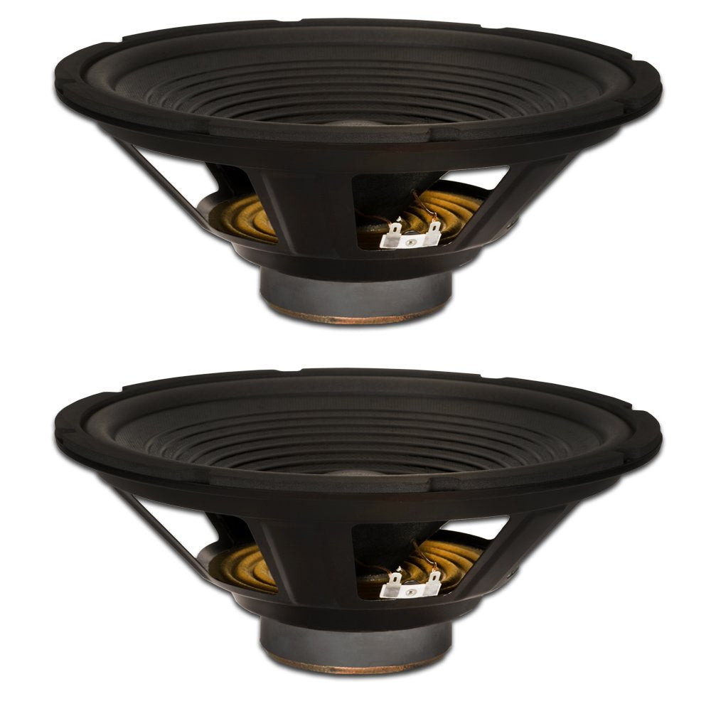 2 Goldwood Sound GW-212/4 OEM 12 Woofers 240 Watts each 4ohm Replacement Speakers
