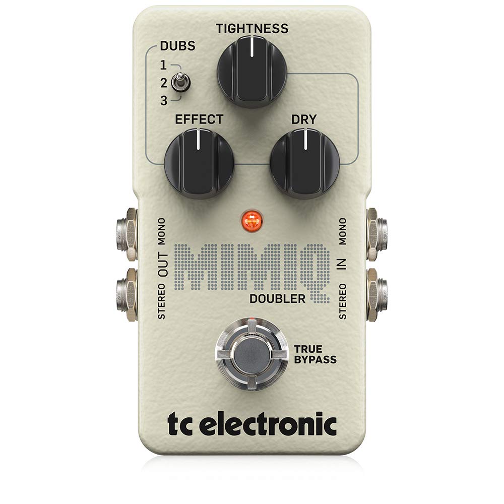 Tc Electronic Mimiq Doubler Ground-Breaking Guitar Doubler Pedal With 3 Tracks