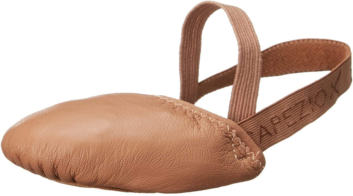 Capezio Womens Leather Pirouette Ii Dance Shoe, Dark Suntan, Small