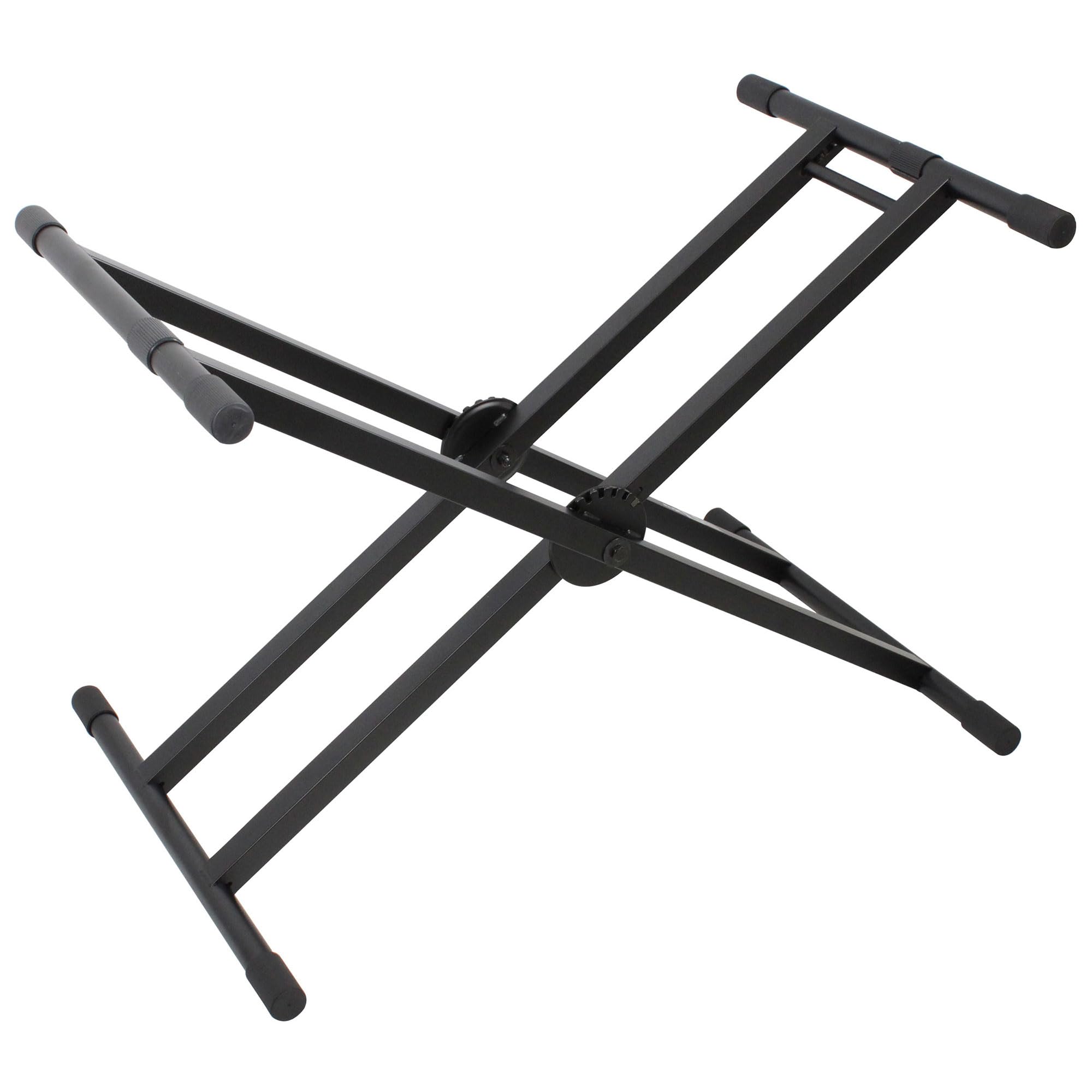 ProX X-KSD200 DJ Case/Keyboard Stand Double X Style W/Ergo Easy Lock