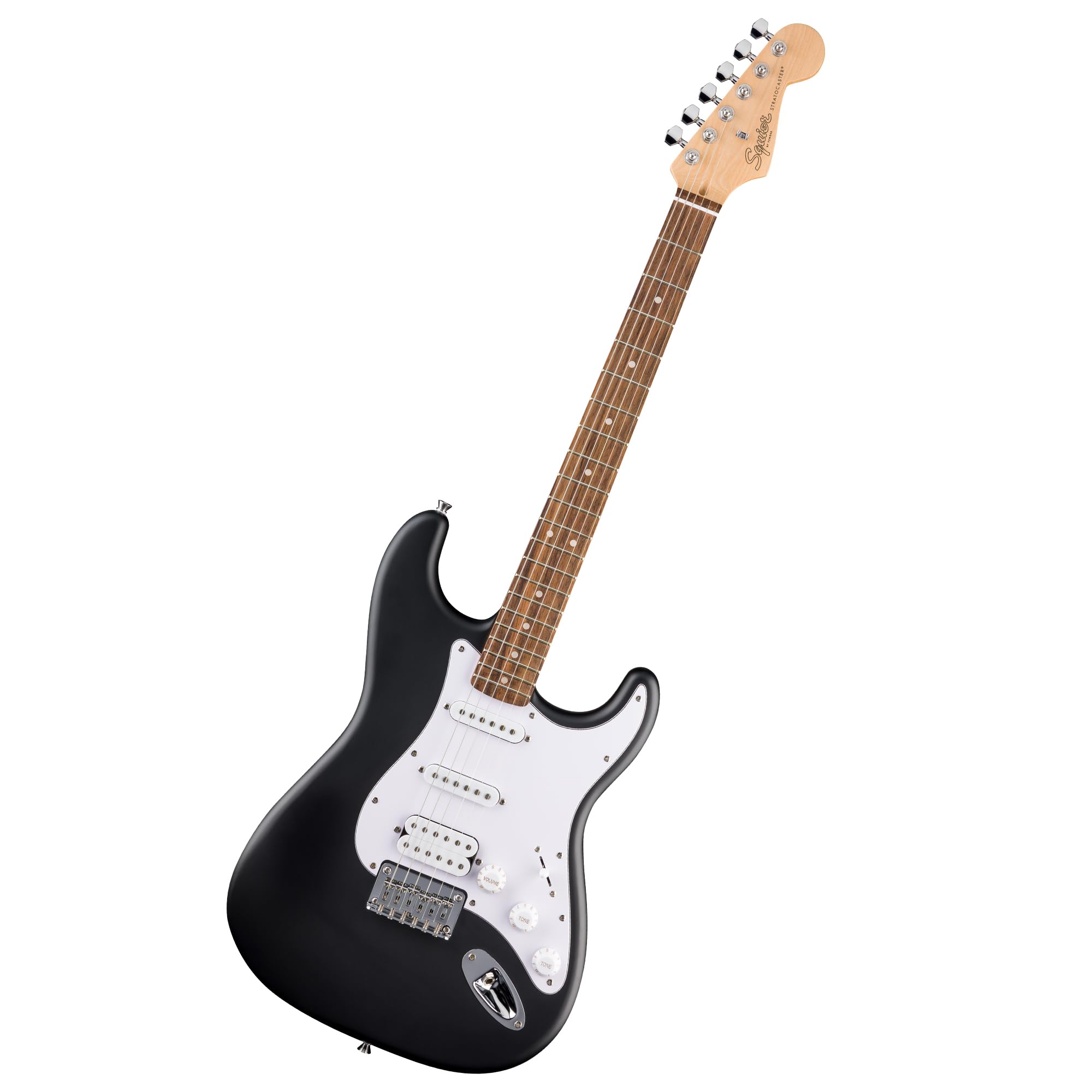 Fender Squier Debut Series Stratocaster Ht Hss Electric Guitar, Beginner Guitar, 2-Year Warranty, Includes Free Lessons, Black W