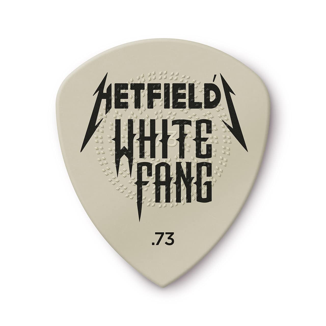 Jim Dunlop Hetfield'S White Fang Custom Flow .73Mm Guitar Picks, 6 Pack (Ph122P073)