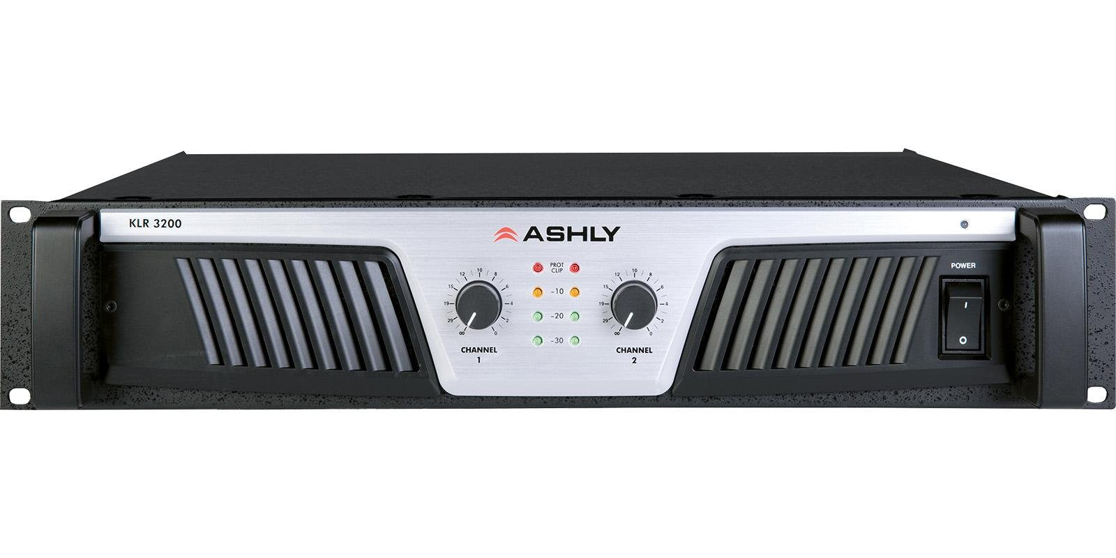 Ashly Audio Power Amplifier 2 x 1600W @ 2 Ohms, 1100W @ 4 Ohms, 650W @ 8 Ohms, 800W @ 70V