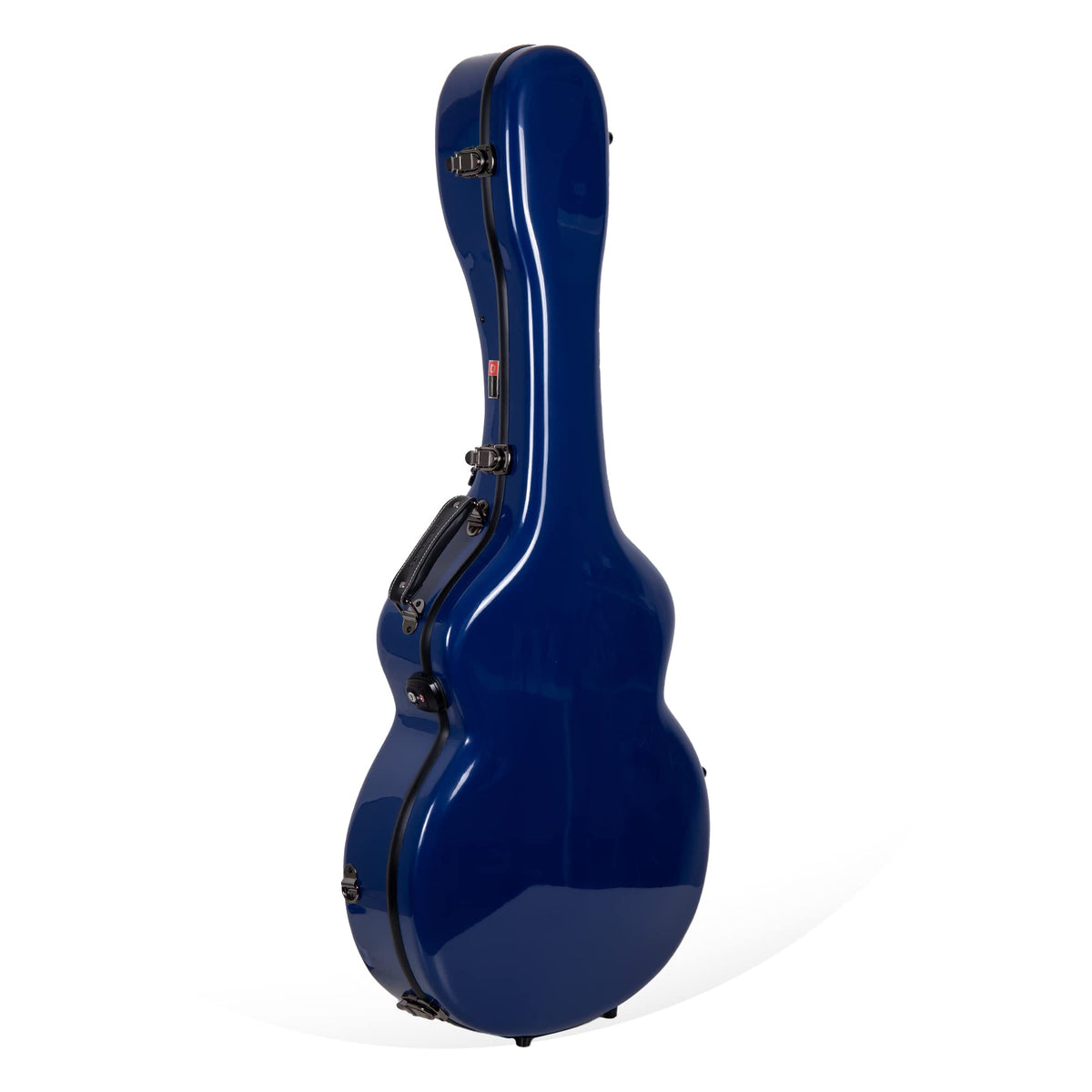 Crossrock 17'' Archtop Guitar Case For Gibson L5/Epiphone Broadway - Heavy-Duty Fiberglass Hardshell W/Tsa Lock & Depth-Adjustab