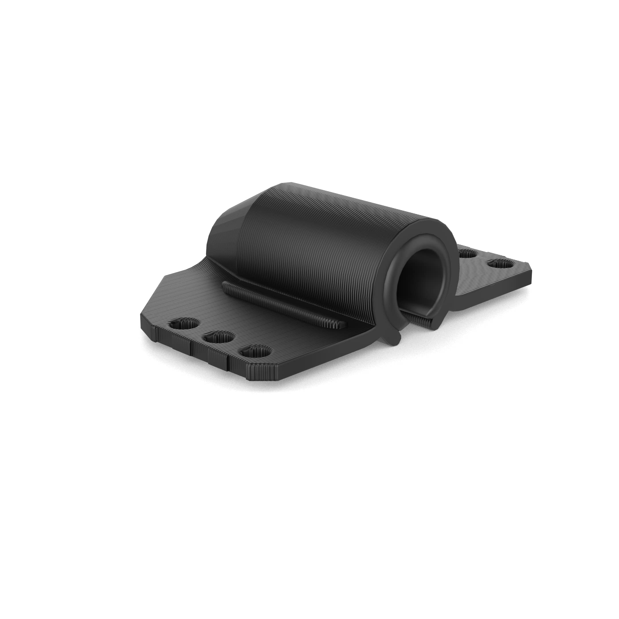 Isolate IT Lavalier Microphone Isolation Shield System with Sorbothane (Compatible With Sennheiser ME2, Black/Black)