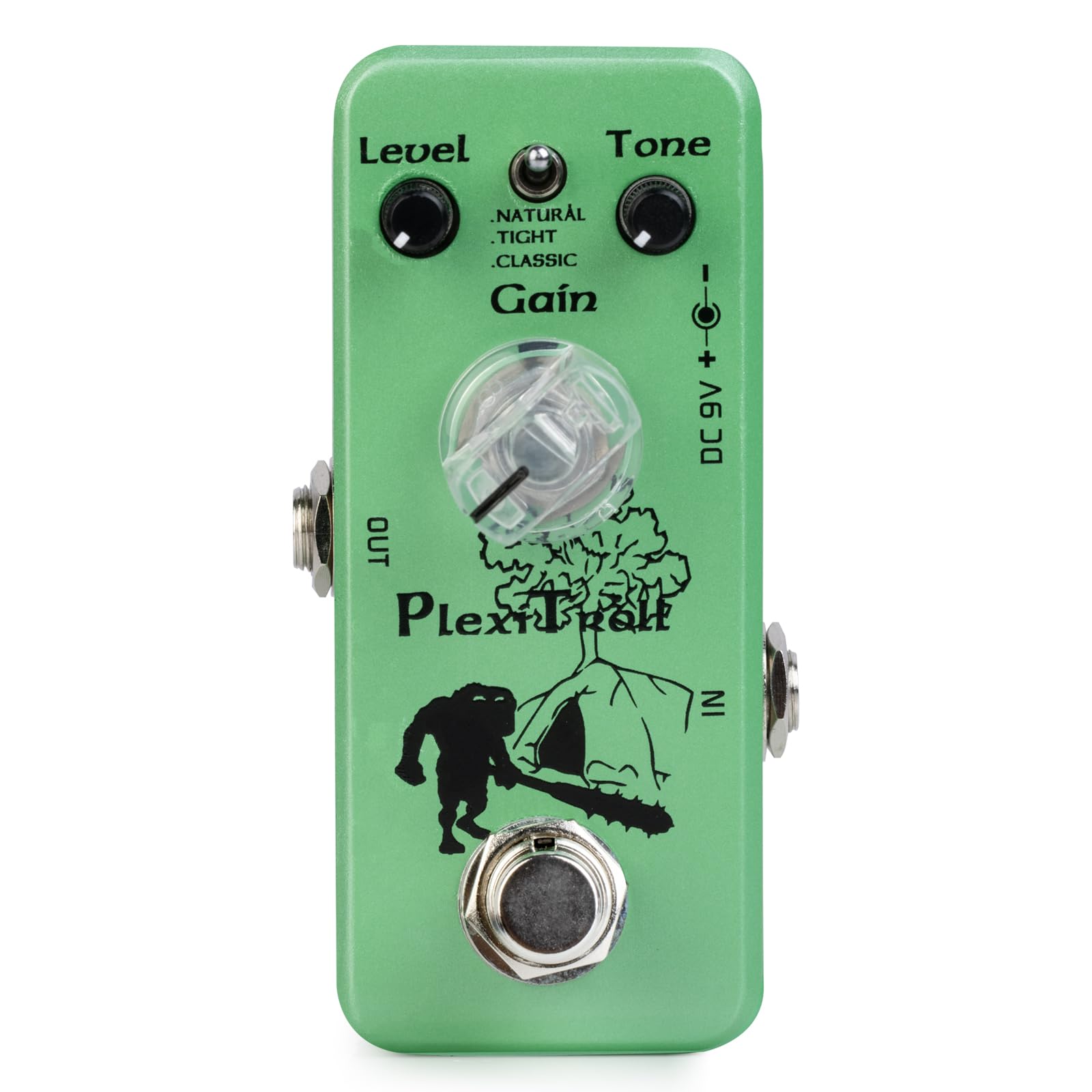 Movall Mp-302 Plexi Troll Distortion Guitar Effect Pedal 3 Modes Natural Tight Classic