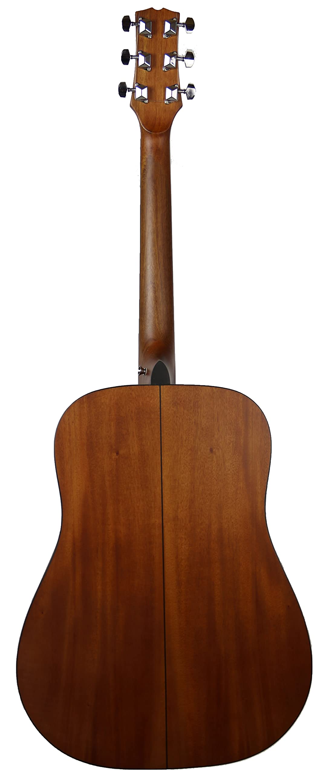 Jasmine S35 Dreadnought Acoustic Guitar - Matte Sunburst Bundle with Hard Case, Strings, Tuner, Strap, Picks, Instructional Book