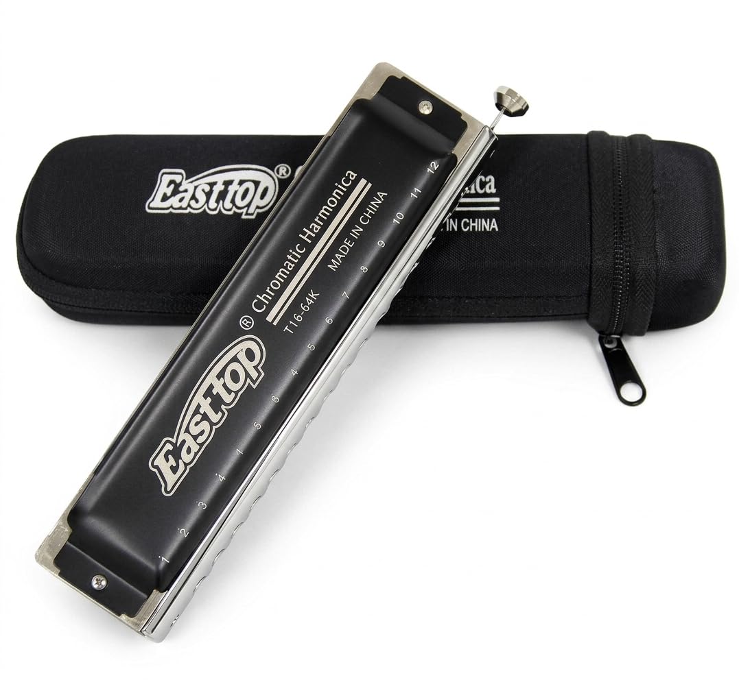 Easttop 16 Holes 64 Tones T16-64K Chromatic Professional Harmonica