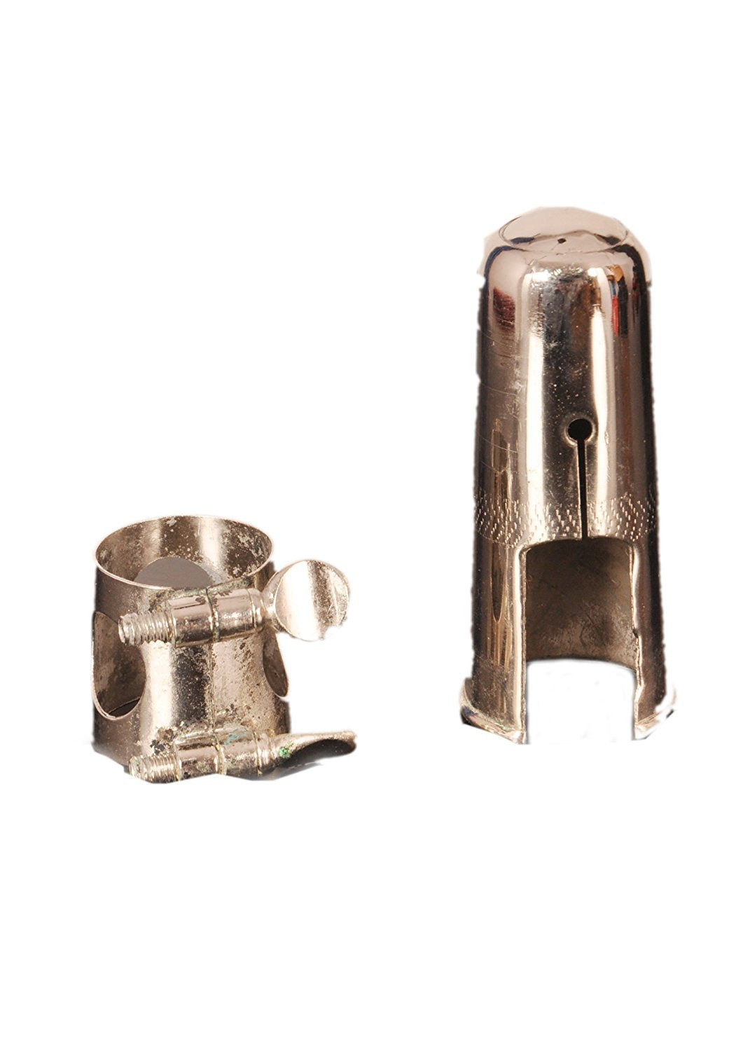 Bb Clarinet Ligature And Cap (Brass Nikle)