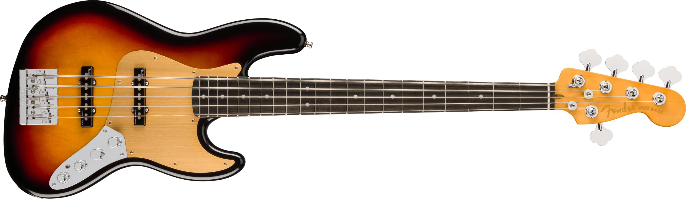 Fender American Ultra II Jazz Bass V - Ultraburst with Ebony Fingerboard
