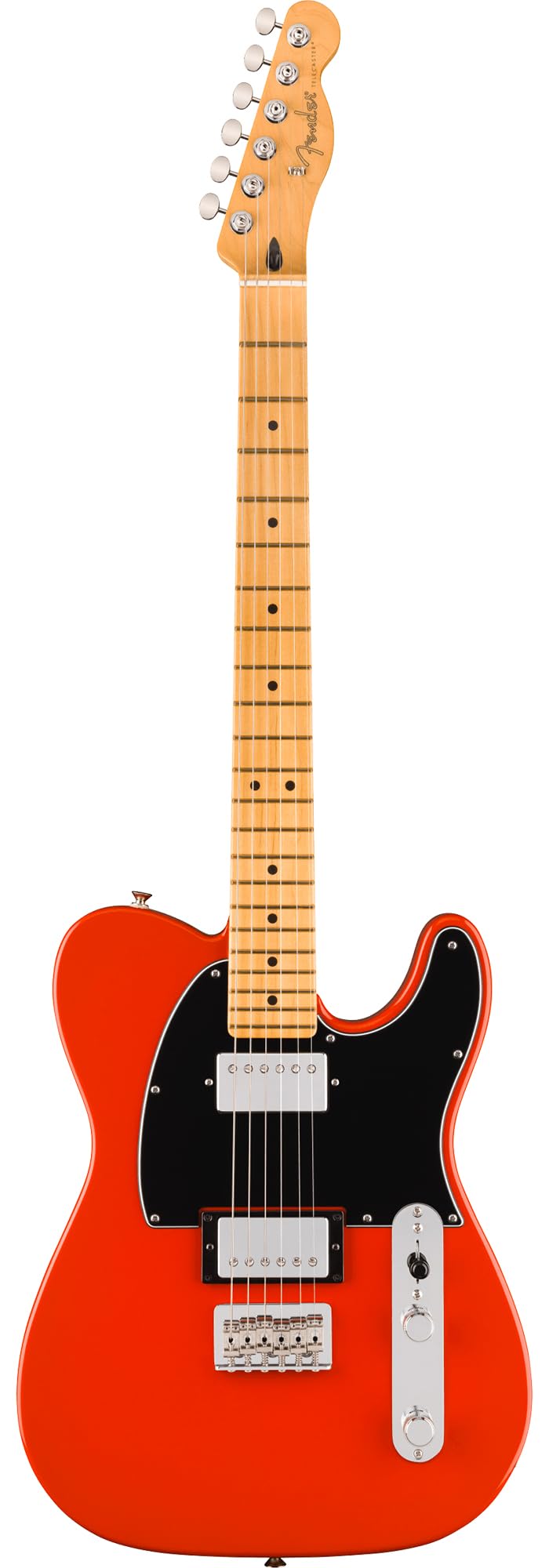 Fender Player II Telecaster HH - Coral Red Bundle with Gig Bag, Strap, Cable, 3-Pack Picks and Guitar Cleaning Kit