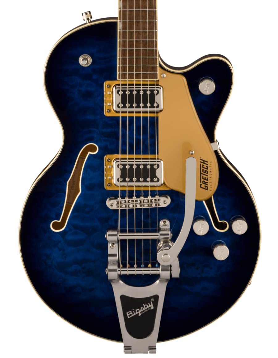 Gretsch G5655T-QM Electromatic Center Block Jr. Quilt Semi-hollowbody Electric Guitar - Hudson Sky