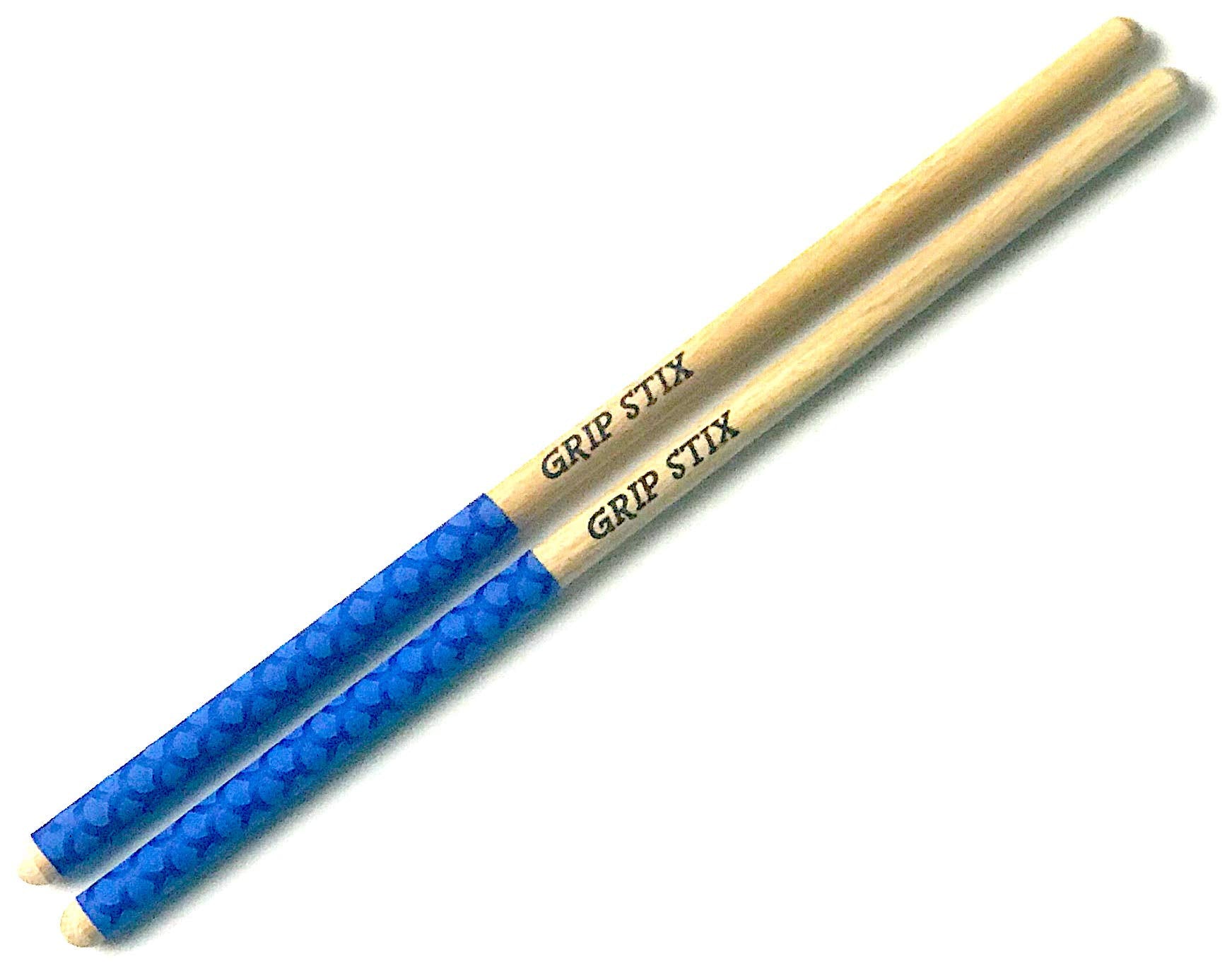 GRIP STIX 16 Long Non-Slip Blue TIMBALE Drumsticks - Ideal for Drumming, Exercises, Aerobics, Cardio, Pound Fit