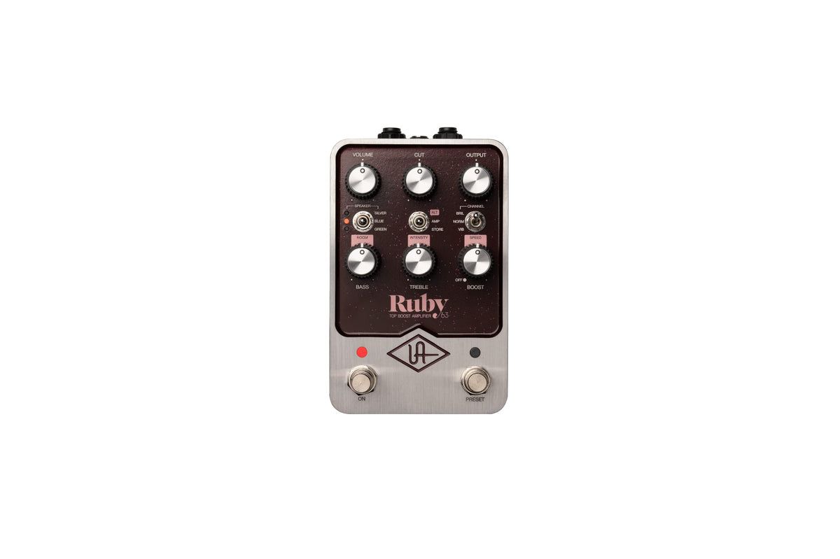 Universal Audio Uafx Ruby '63 Top Boost Amplifier