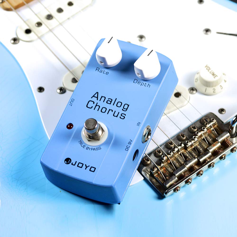 JOYO Chorus Pedal Circuit-Chorus BBD and Extensive Chorus Effect for Electric Guitar - True Bypass ( ''Analog '' Chorus JF-37)