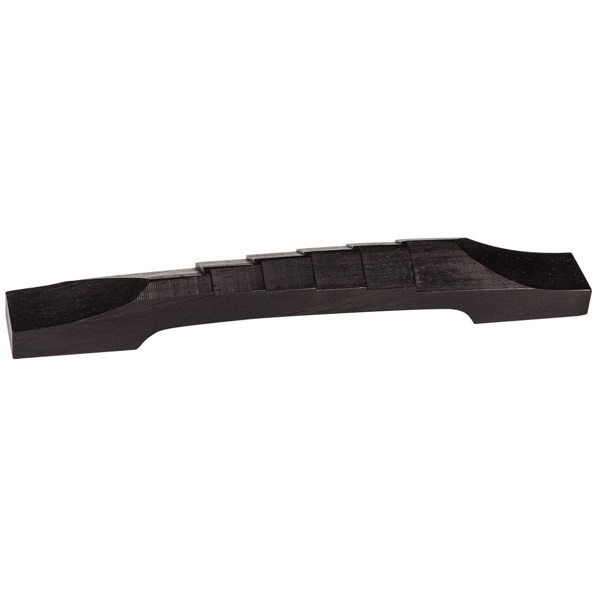 Golden Gate F-2921 Compensated Django Guitar Bridge - Ebony - Low (17Mm)