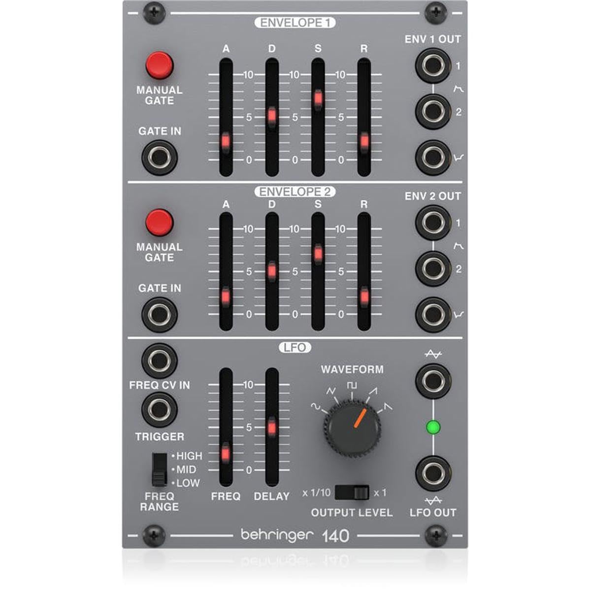 Behringer 140 Dual Envelope/Lfo Eurorack Module