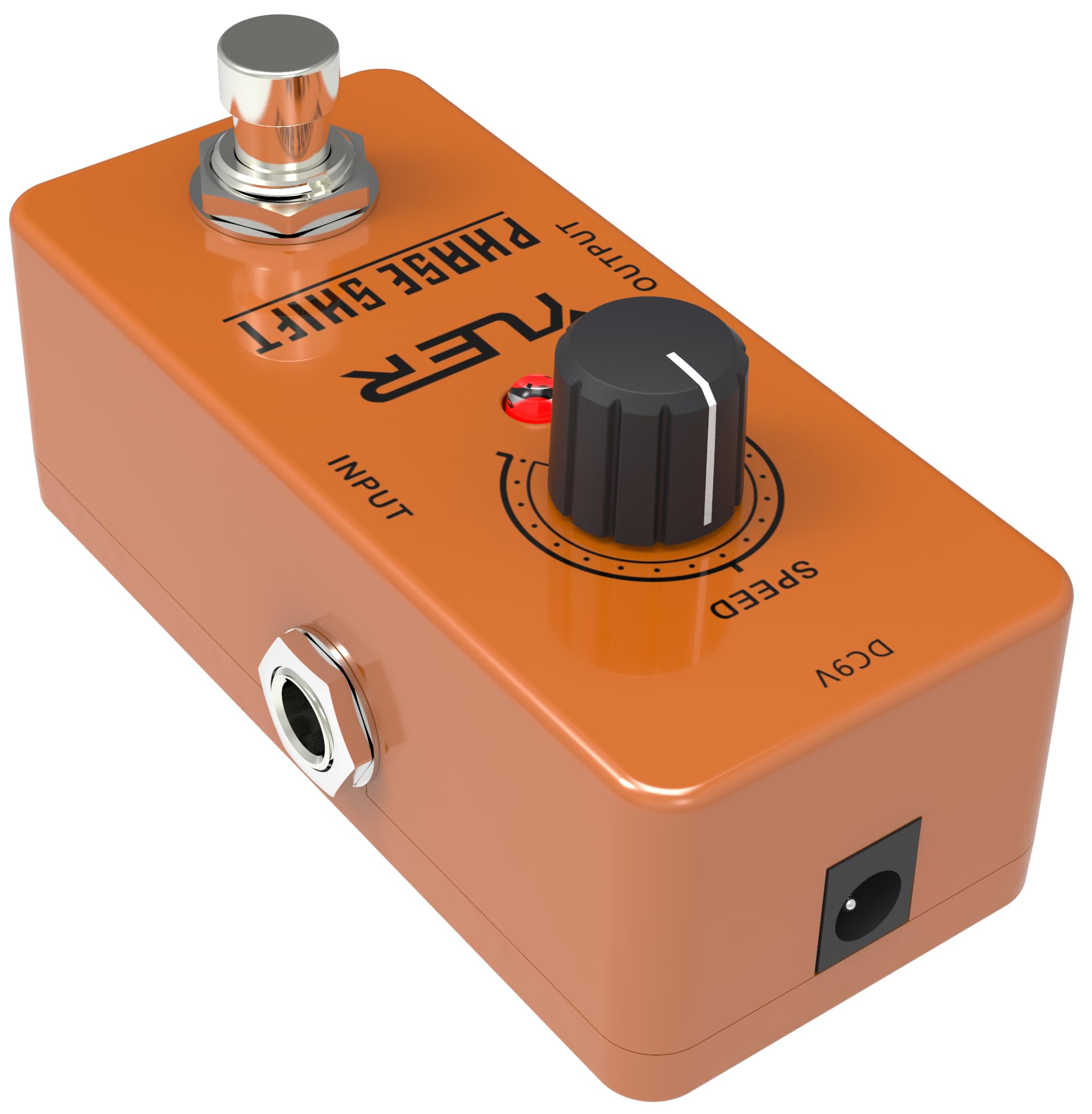Phase Shift,Guitar Pedal,Electric Guitar Effects Pedal for Guitars and Bass Effect Pedals Mini Single Type DC 9V True Bypass