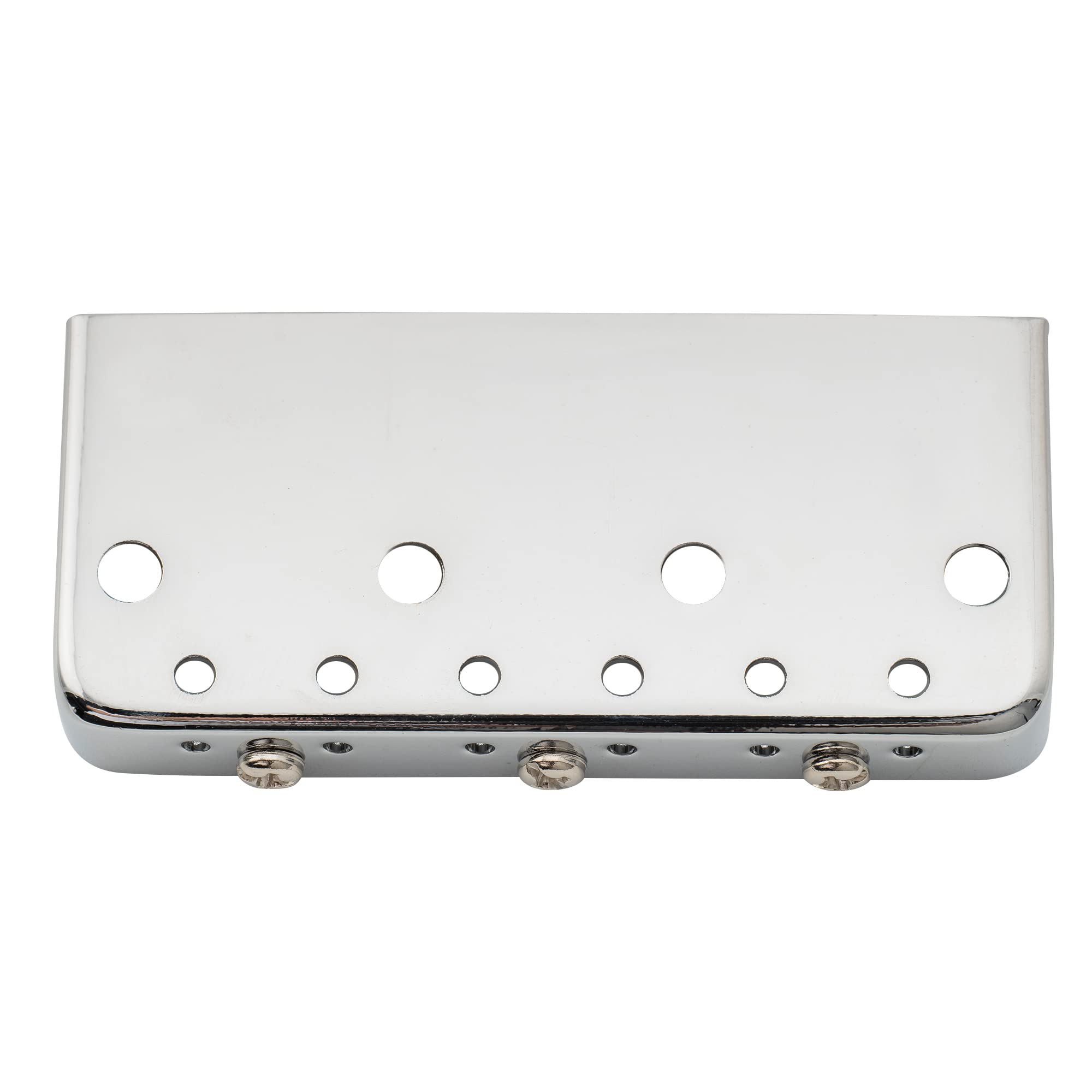 Wilkinson WTBS Short Tele Bridge Assembly with 3 Compensated Brass Saddles for Vintage Humbucker Fender American Vintage/Mexican