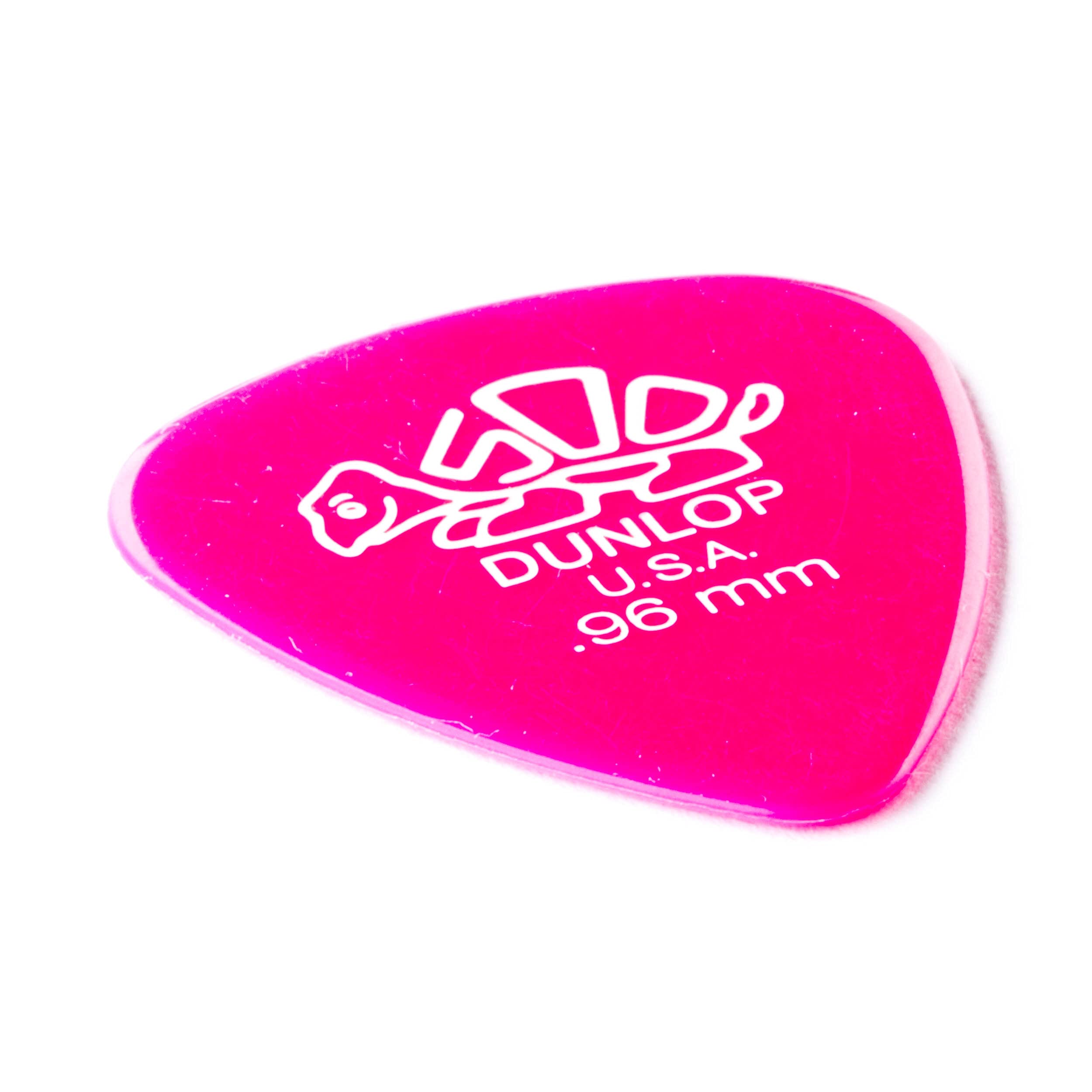 Dunlop 41P.96 Delrin, Dark Pink, .96mm, 12/Player's Pack