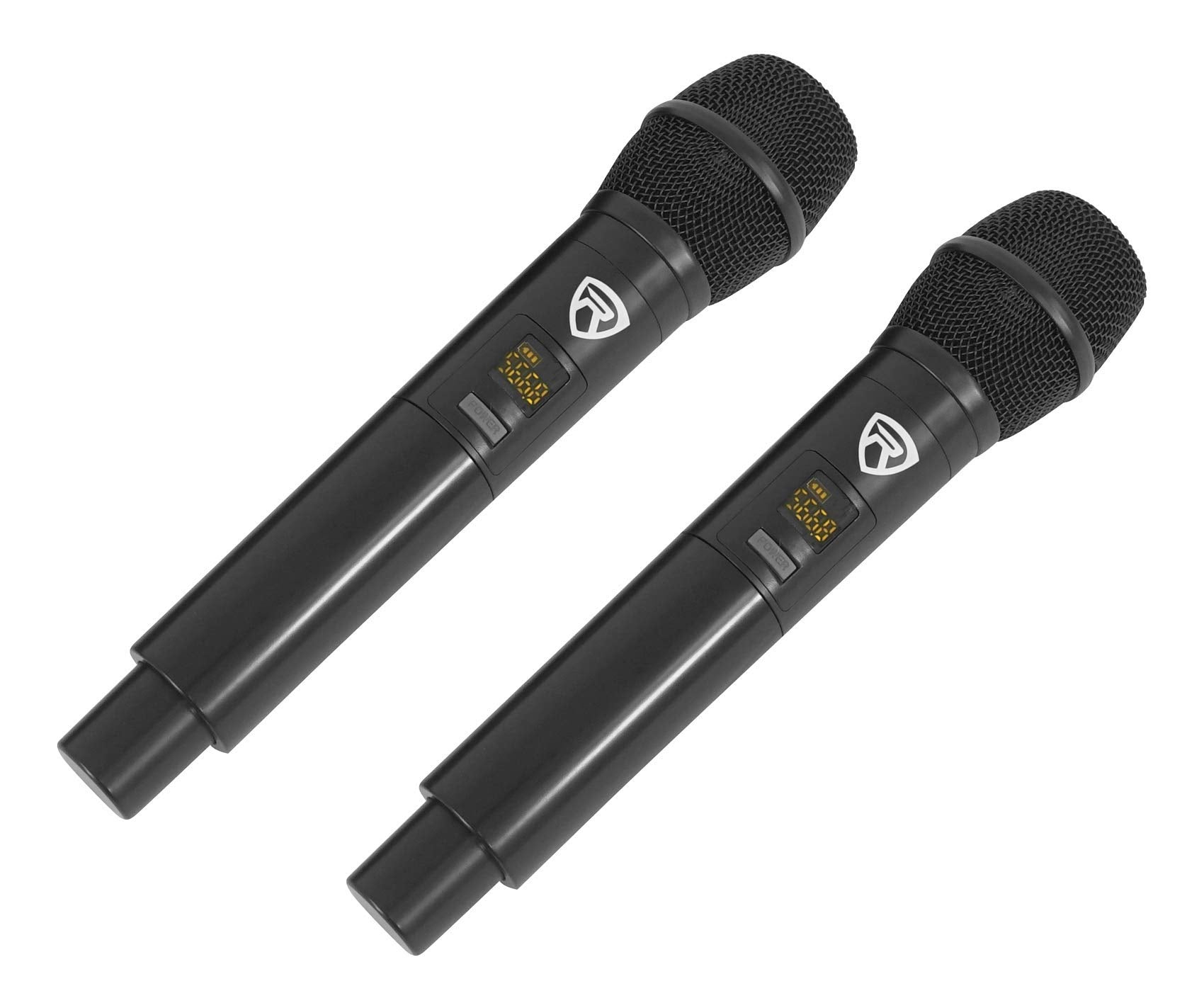 Rockville RKI60 Dual UHF 8 Chan Wireless Microphone Karaoke Interface+Mic Mixer - Thumbnail 2