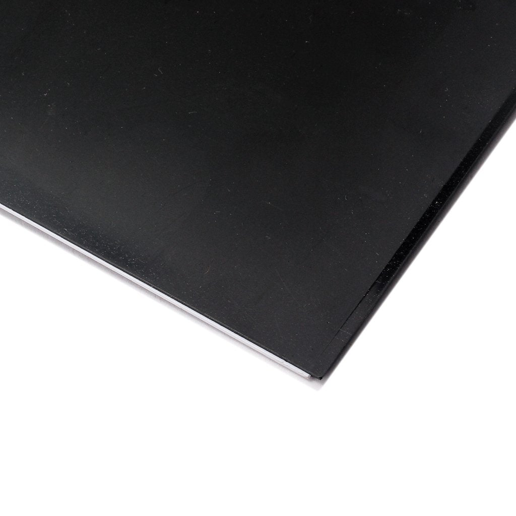 Ogdni 3-Ply Blank Guitar Pickguard Material Scratch Plate Sheet 29 * 44cm,Black