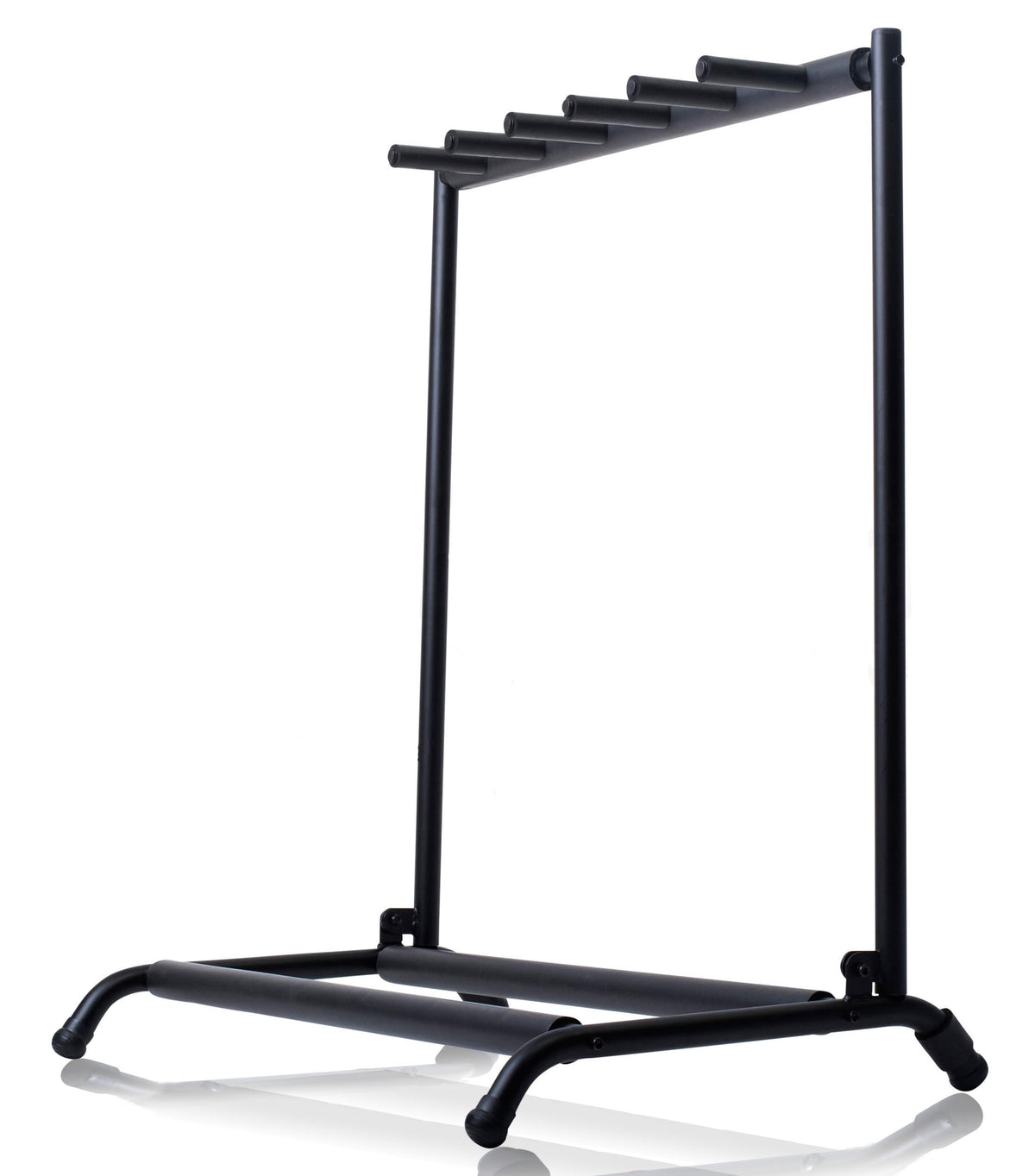 Griffin Five Guitar Rack Stand Holder For 5 Guitars & Folds Up For Easy Transport  Neoprene Tubing Accessories  Ideal For Music